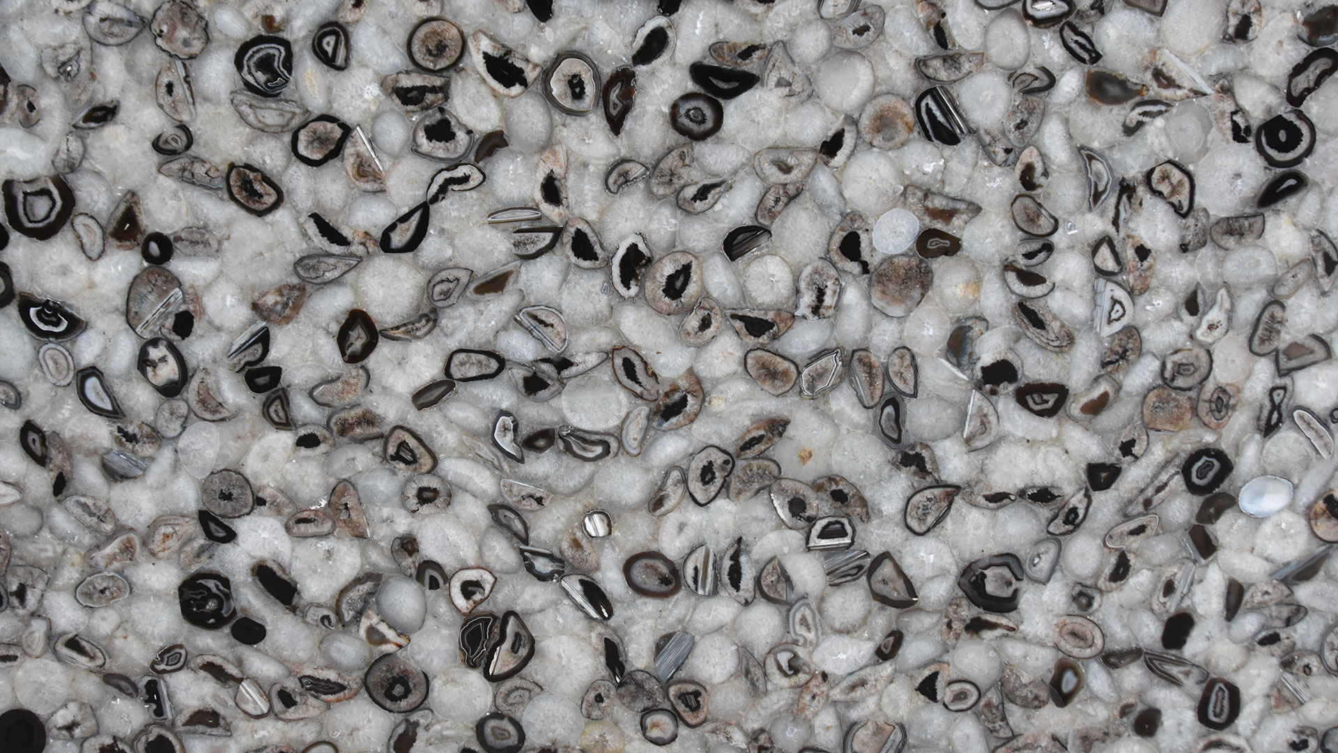 Agate Black White Agate Black White