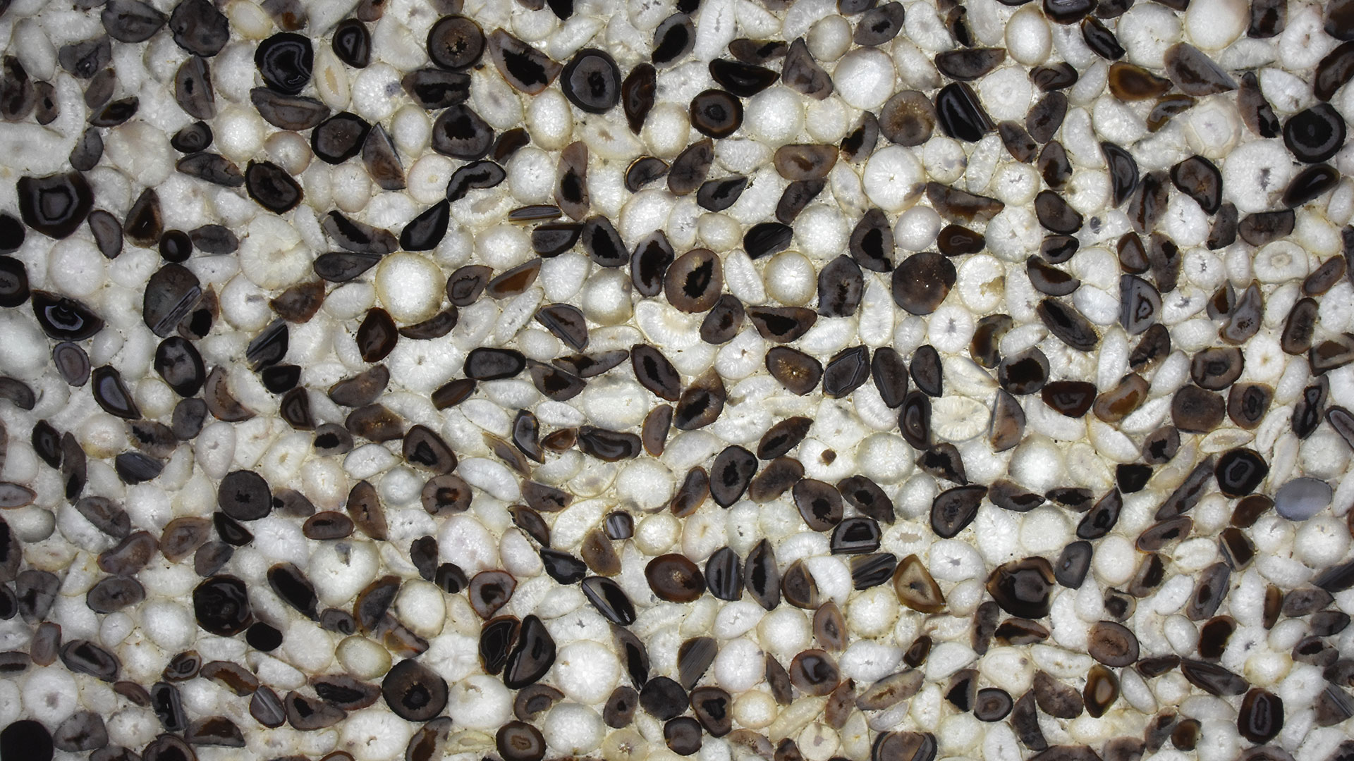 Agate Black White Agate Black White
